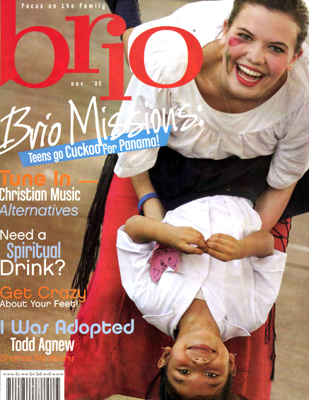 photo of Brio magazine cover