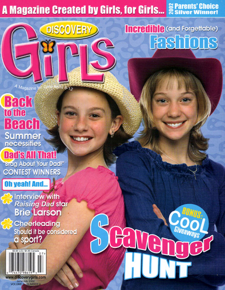 photo of Discovery Girls magazine cover