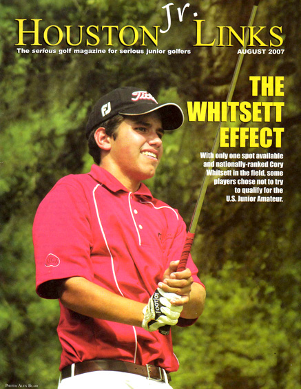 photo of Houston Jr. Links magazine cover